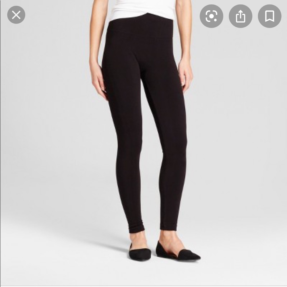 A New Day 2 Pairs Fleece Lined Leggings